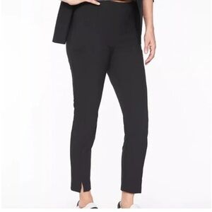 Athleta / wander nylon black cropped leggings pants